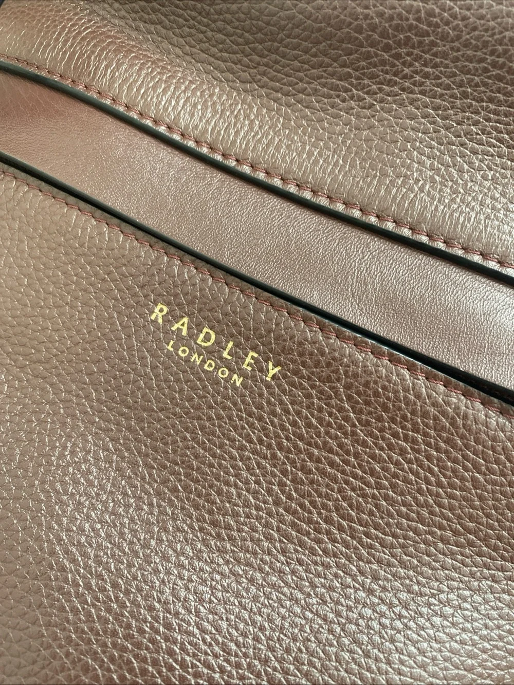 Radley London Postman Mews Medium Leather Shoulder Bag - Rich Brown Hobo